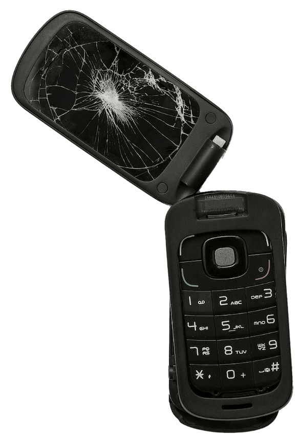 Altes, kaputtes Handy