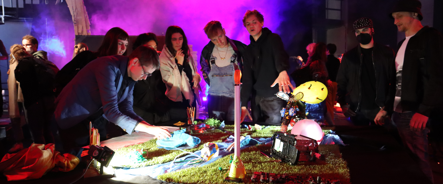 Banner mit dem Titel Weihnachts-Werkeln, eine Veranstaltung die am 06.12.2025 während der offenen Werkstatt stattfindet.